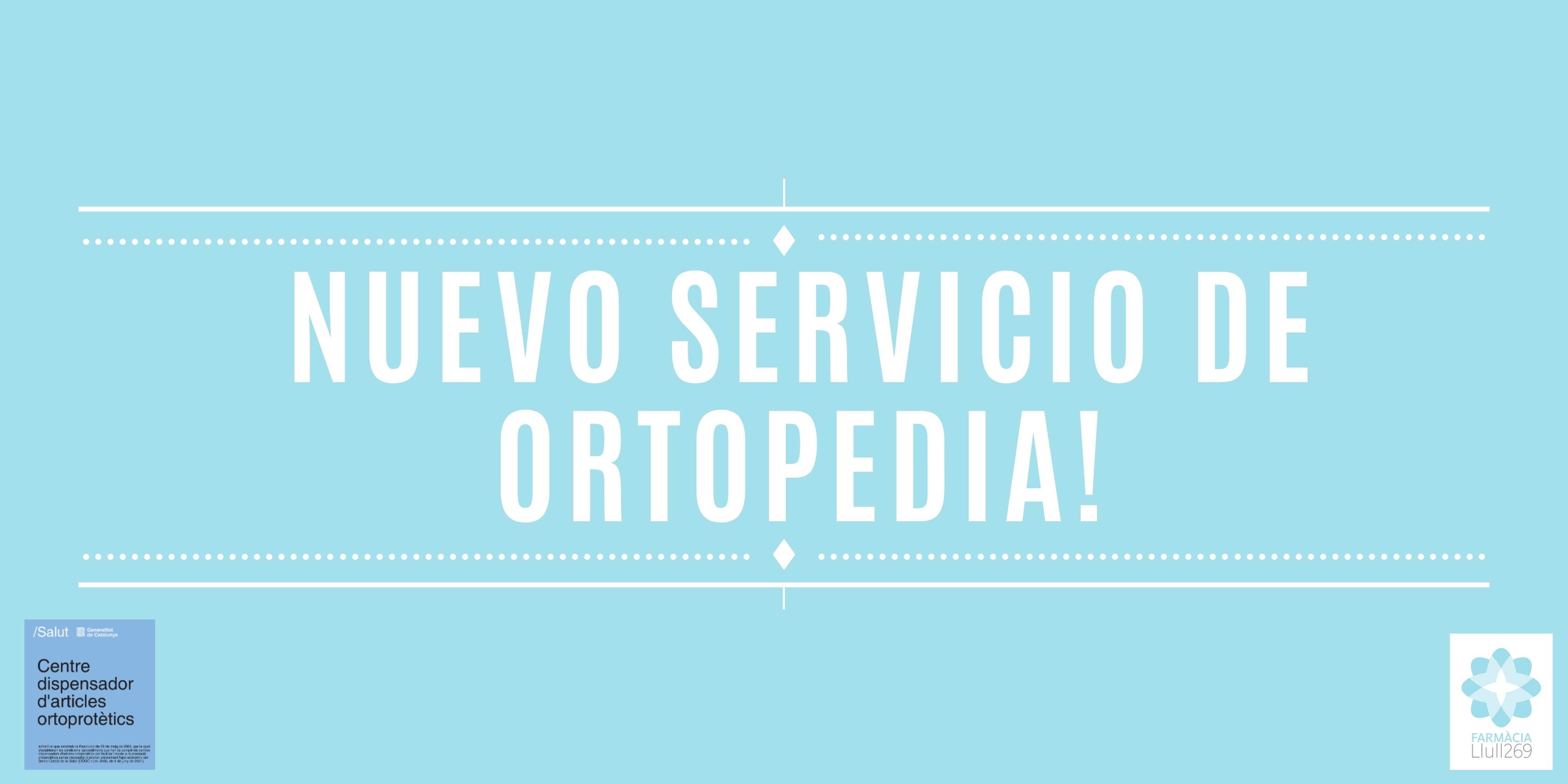 Banner nuevo servicio ortopedia